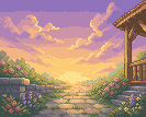Pixel art background